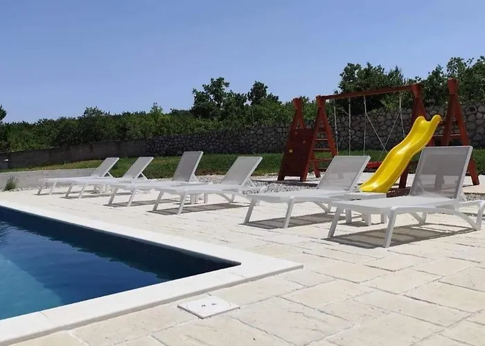 Family Friendly House With A Swimming Pool Posedarje, Novigrad - 23578 Tatil Evi *