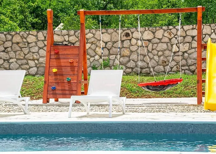 Family Friendly House With A Swimming Pool Posedarje, Novigrad - 23578 *